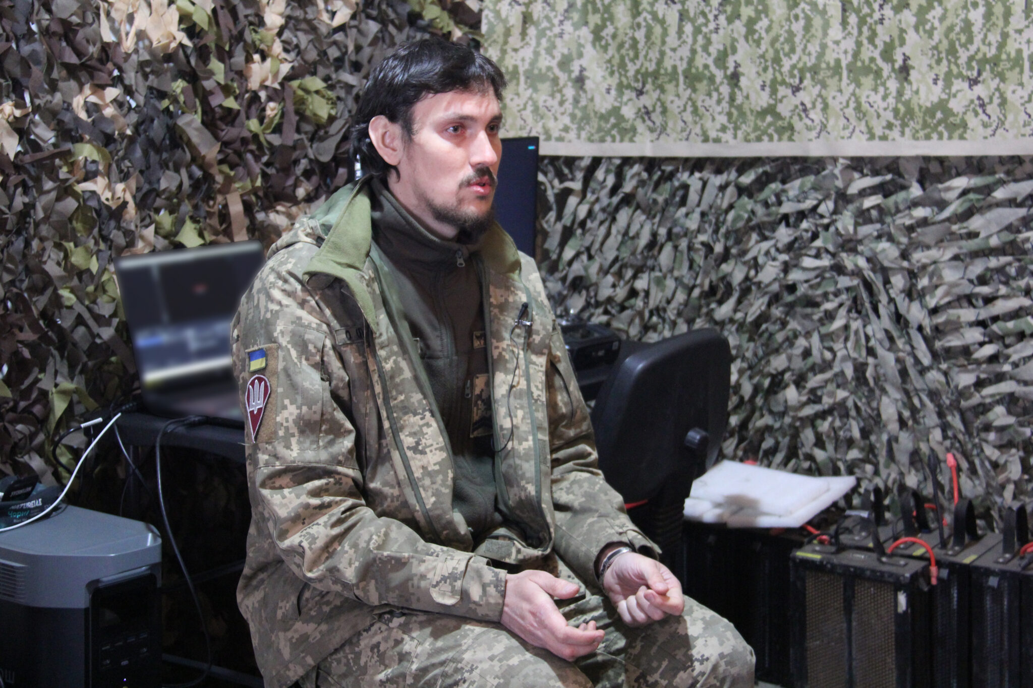 Член екіпажу БПЛА з позивним «Малюк»