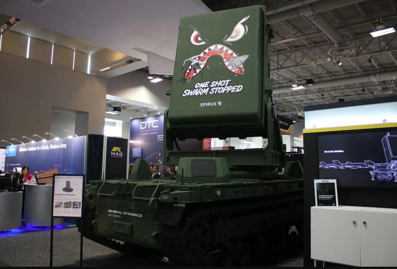 Автономна роботизована система боротьби з БПЛА Leonidas