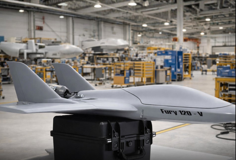 Дрон-перехоплювач Fury 120-V