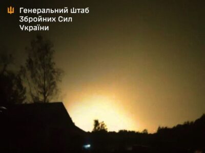 Уражено три склади боєприпасів та інші логістичні об’єкти ворога — Генштаб ЗСУ  
