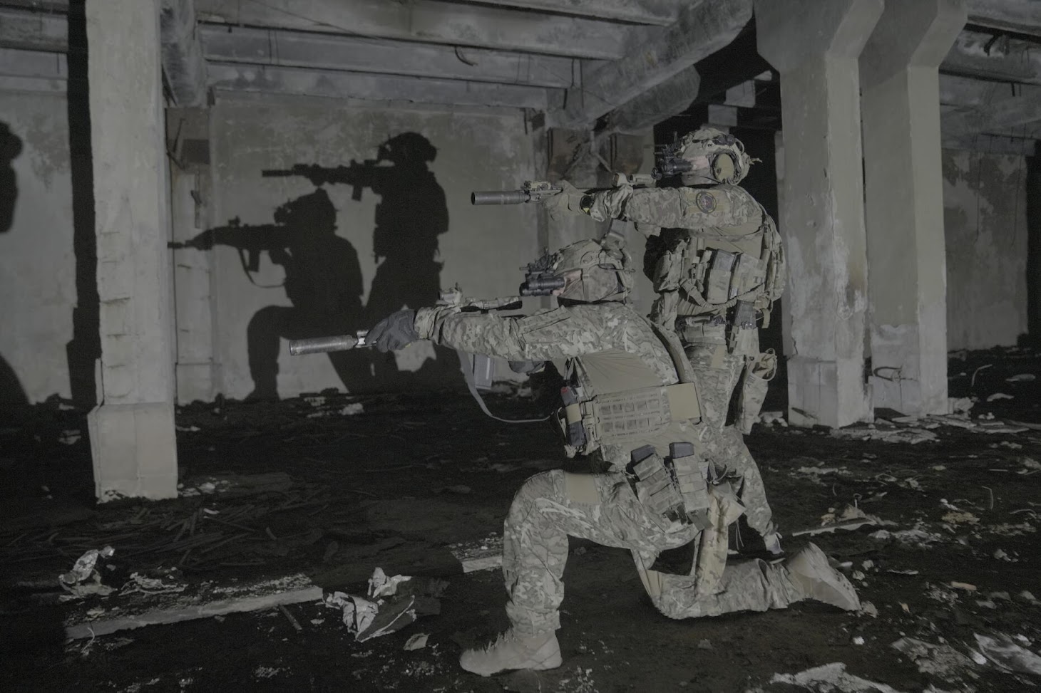 Бійці ССО на тренуванні