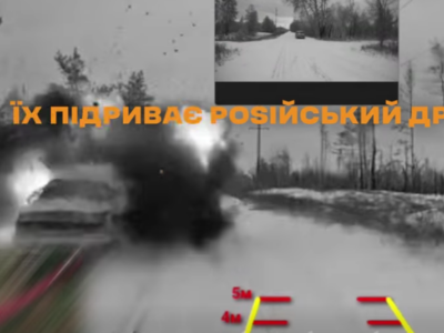 «Б’ють по цивільних» — російський дрон атакував авто на Лиманщині  