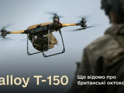 Malloy T-150 — британський октокоптер, який допоміг знищити міст  