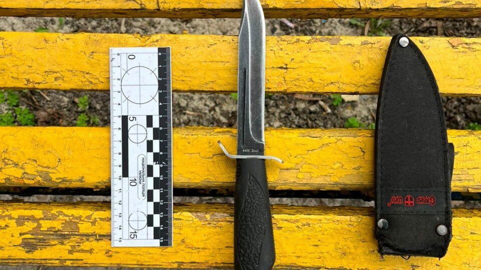 Тікав, кидав гранати та стріляв: чоловіка, який вдарив ножем військового у Харкові, відправили під домашній арешт  