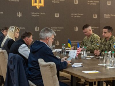 Заступник Головнокомандувача ЗСУ обговорив із чотиризірковим генералом армії США інновації в Силах оборони  