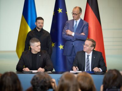 «Оборонна співпраця нового типу»: Україна та Німеччина розпочинають обмін даними з поля бою  