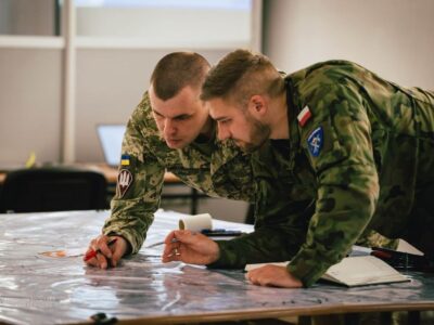«Триматися на крок попереду»: українські, польські та литовські військові проводять штабні навчання  