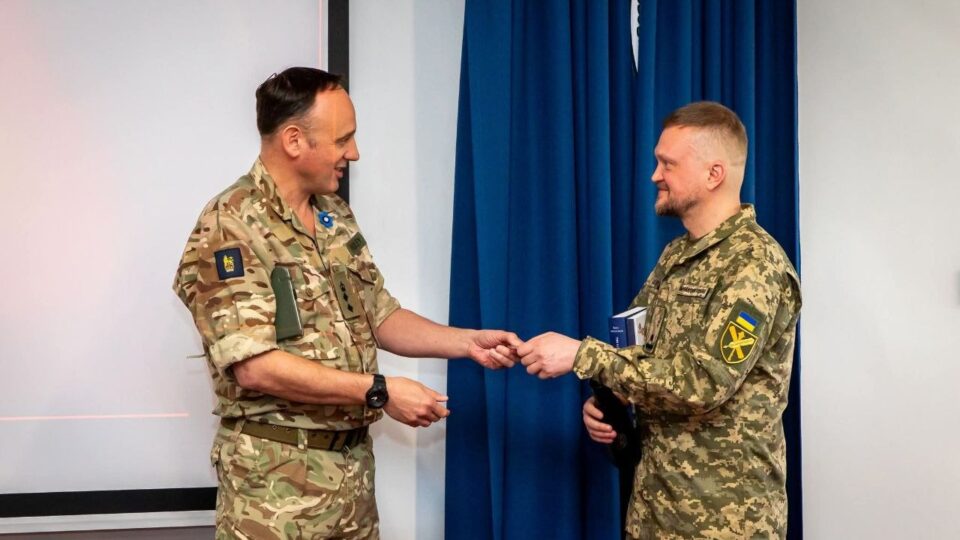 Інформація як зброя — офіцер ЗСУ прочитав лекцію в Балтійському оборонному коледжі  