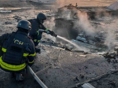 Росіяни дронами атакували Київщину: пошкоджено виробниче підприємство  