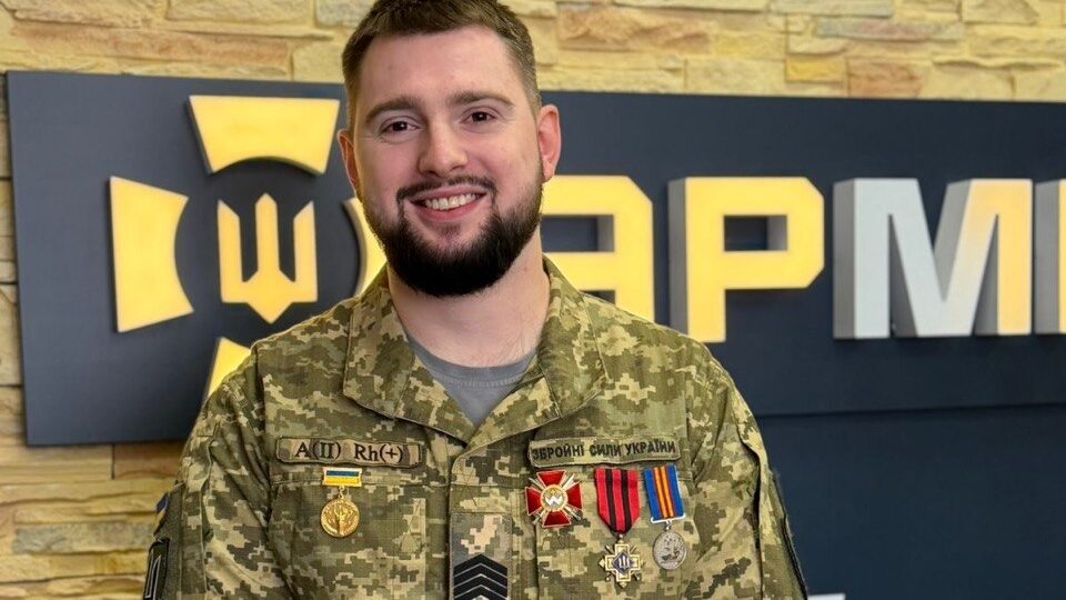 Від ліцеїста до сержанта: як військовий отримав орден Богдана Хмельницького  