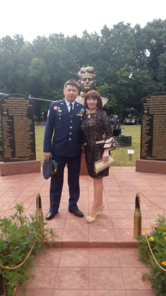 Юрій Погорілий з дружиною Наталією