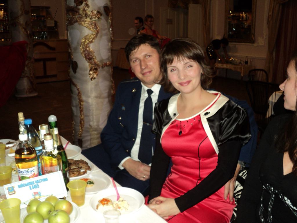 Юрій Погорілий з дружиою Наталією