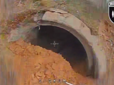 Прикопав сам себе: окупант зробив могилу, в якій його і поховав наш дрон  