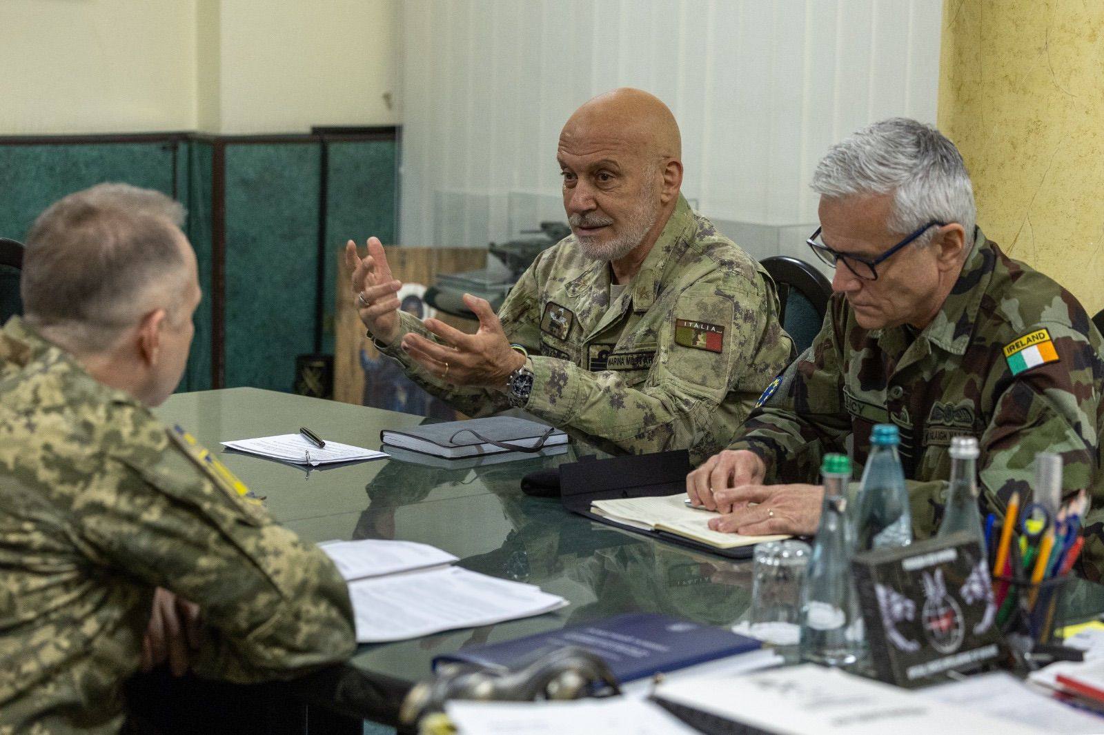 Військові керівники України, НАТО та ЄС