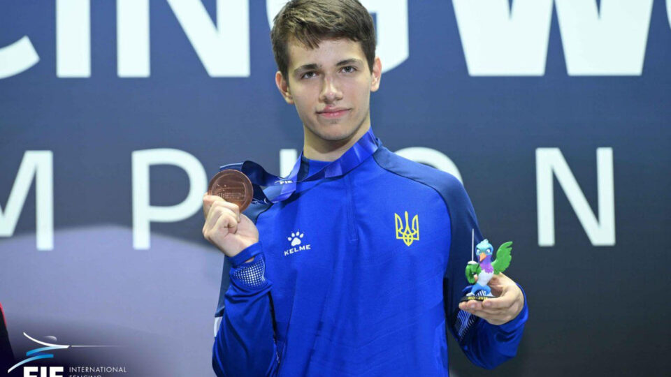 Представник ЗСУ Олександр Стабніков — бронзовий призер чемпіонату світу з фехтування серед кадетів  