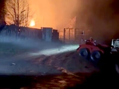 Була загроза вибуху — «Азов» першим у Силах оборони використав НРК для гасіння пожежі  