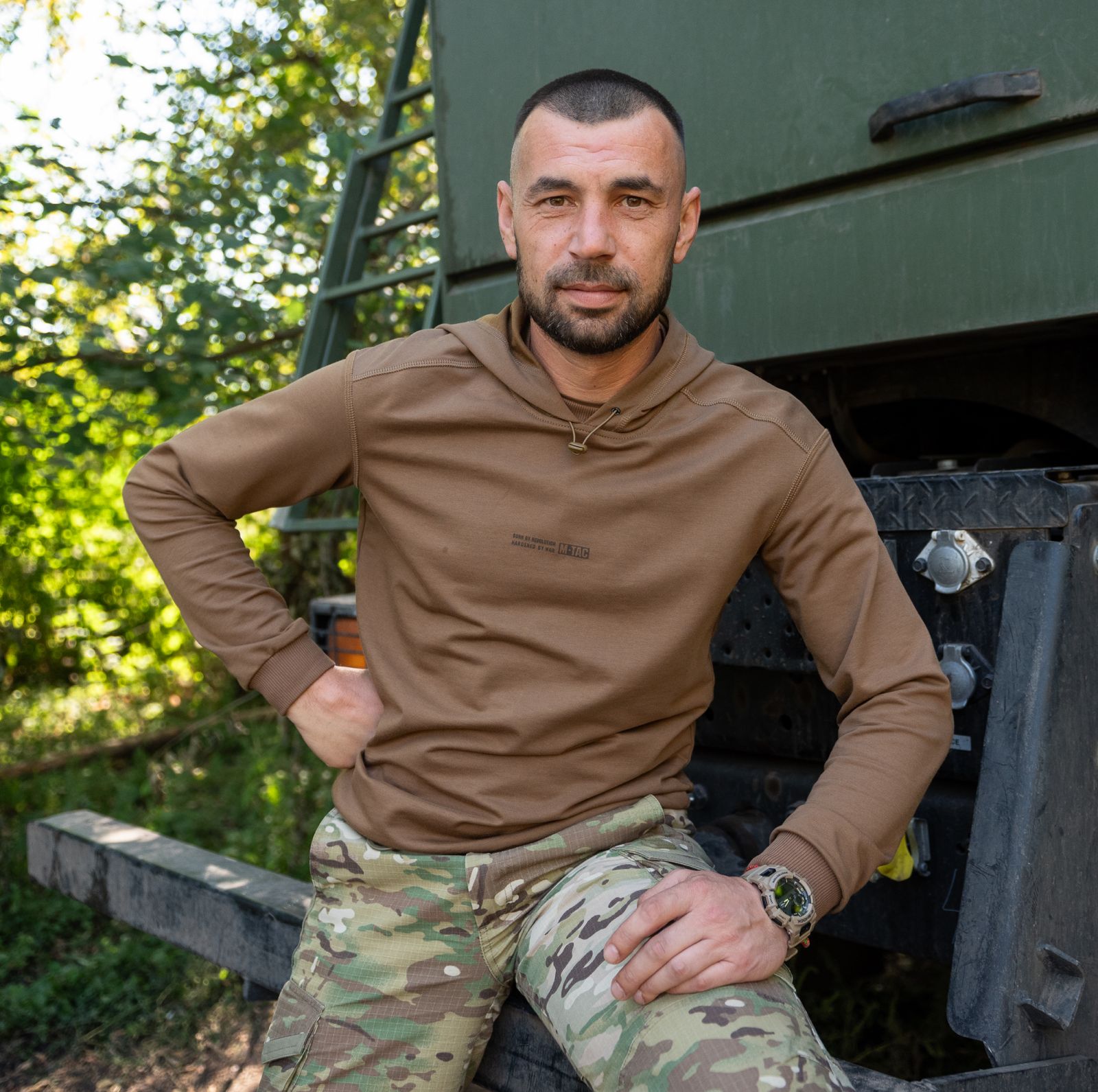 Заступник начальника логістики 159-ї окремої механізованої бригади з позивним “Ібрагім”