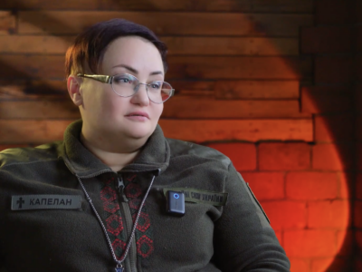 «Зрозуміла, що не зможу без військових, що це моє»: Надія стала військовим капеланом  