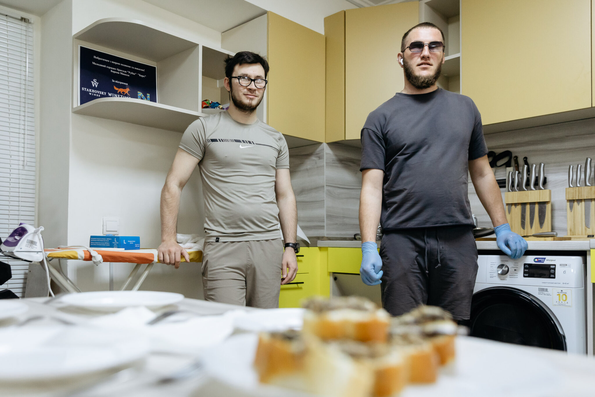 Ветерани Олександр Наумович та Євген Микитин під час реабілітації