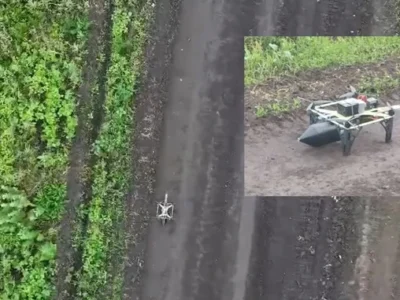 «Гра в хованки» з вибухівкою: нацгвардійці показали полювання на російські дрони-«ждуни»