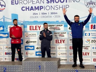 Спортсмен ЗСУ виборов бронзу на чемпіонаті Європи зі стрільби кульової