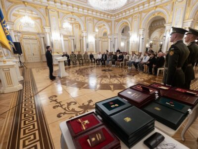 Троє військовослужбовців Нацгвардії отримали звання Героя України