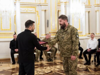 Командир «BULAVA» із Президентської бригади отримав звання Героя України