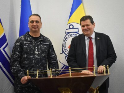 Командувач ВМС обговорив з послом Великої Британії розвиток морських спроможностей