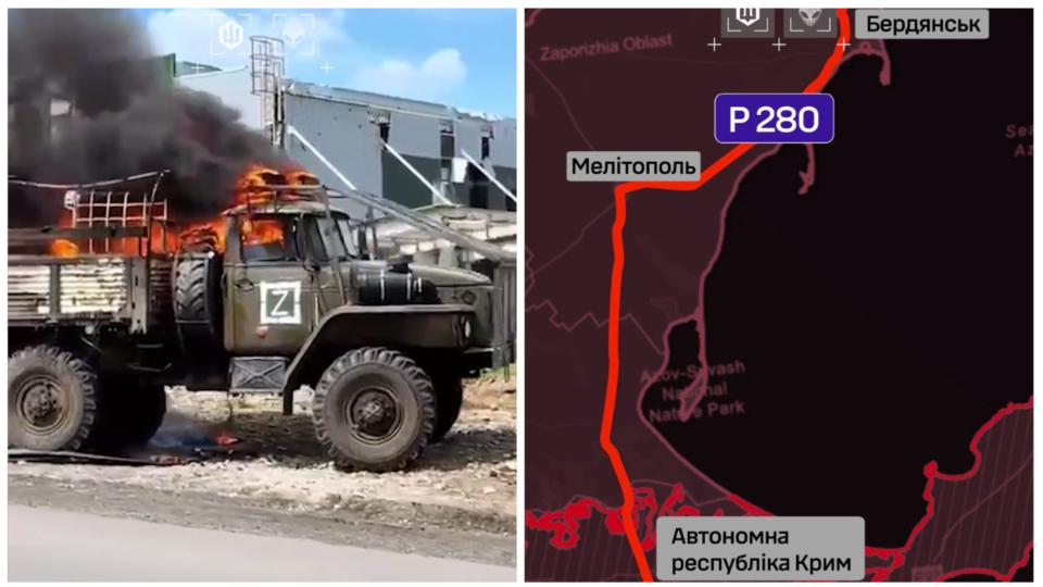 Секретні ударні «крила» Nemesis заблокували ворожий логістичний маршрут Маріуполь — Сімферополь  