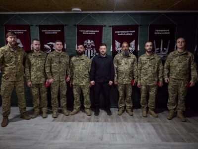 Президент обговорив з воїнами 67-ї бригади наявні дефіцити в постачанні й збільшення кількості НРК
