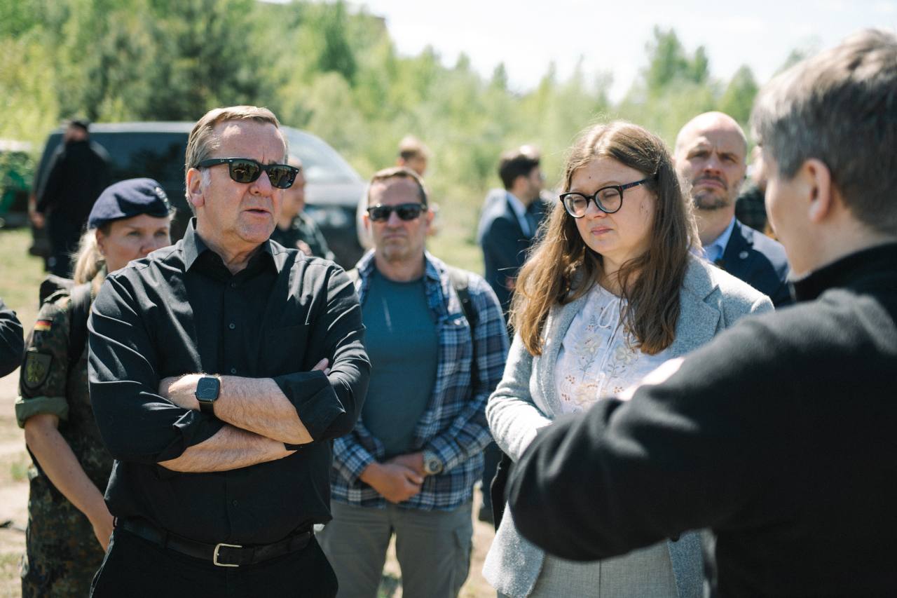 Борис Пісторіус на позиції ППО