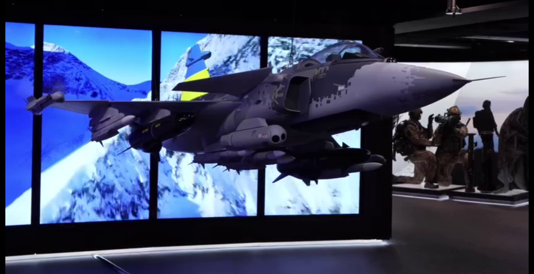 Літак Gripen, який Україна збирається закупати у Швеції