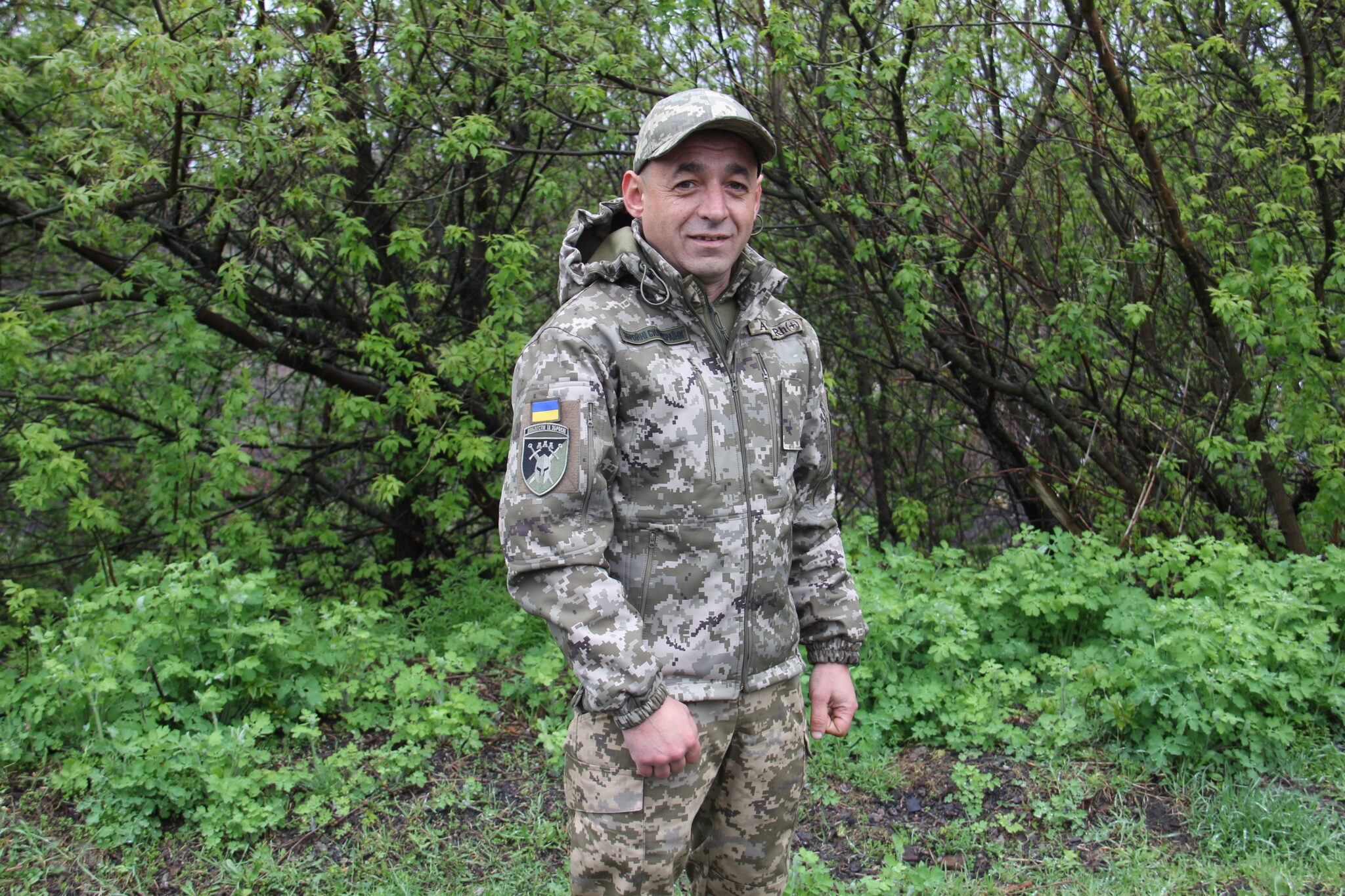 Військовослужбовець з позивним «Бой»