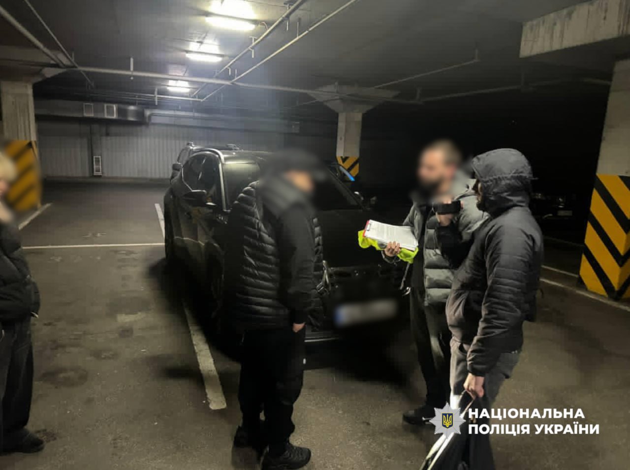 Затриманий в оточенні правоохоронців