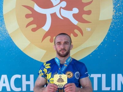 Золото для ЗСУ: Олексій Борута переміг на етапі Світової серії з пляжної боротьби