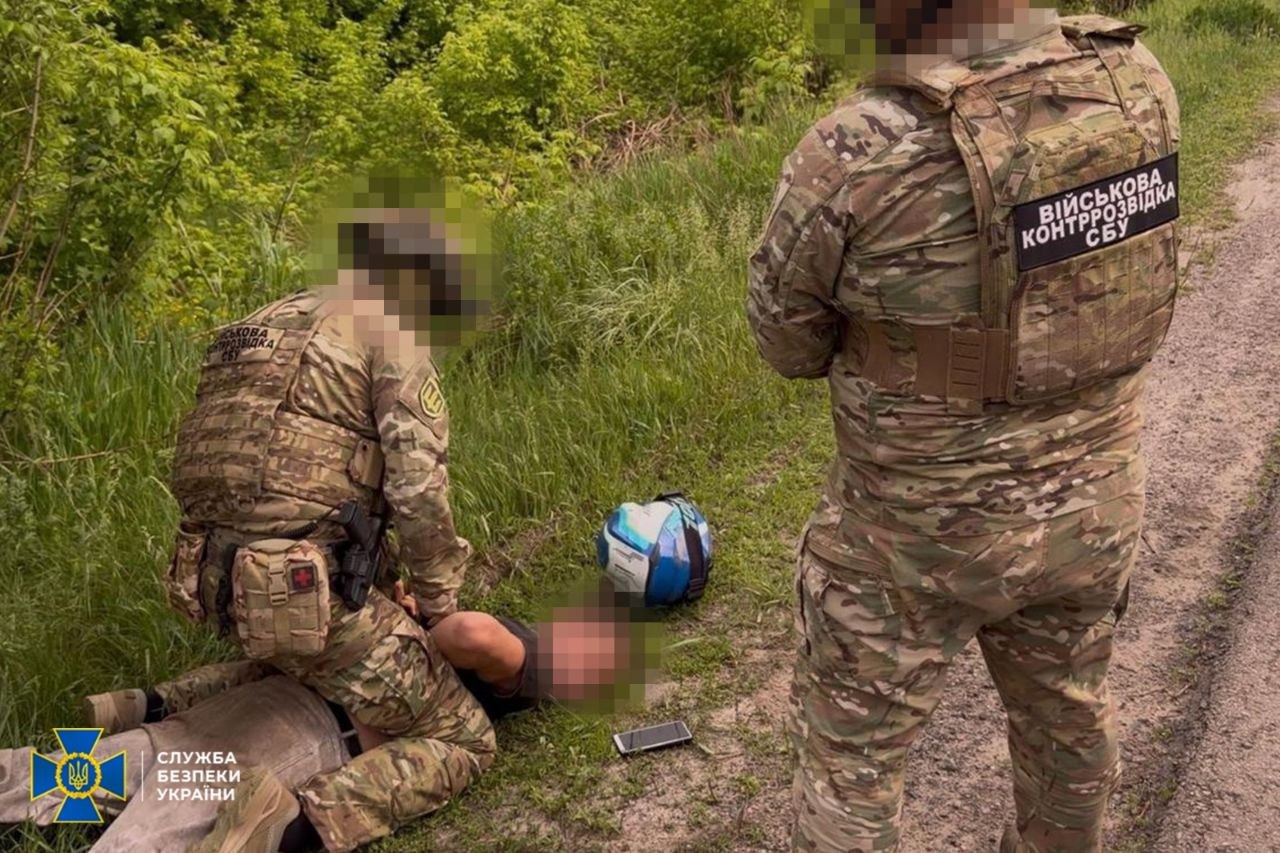 Затримання підозрюваного співробітниками СБУ