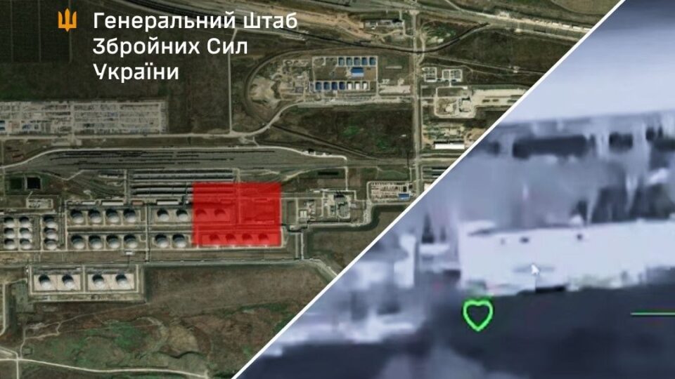 Пожежа на «Таманьнефтегаз»: Сили оборони вдарили по об’єктах рф  