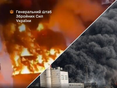 Українські війська вдарили по російському НПЗ «Пермський» і складах окупантів  