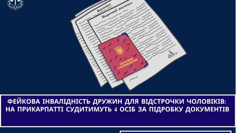 Виготовляли фальшиві посвідченням для ухилянтів: на Прикарпатті судитимуть чотирьох  