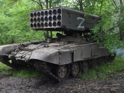 «Сонцепьок» догорів: дронарі 43-ї бригади спалили важку вогнеметну систему росіян