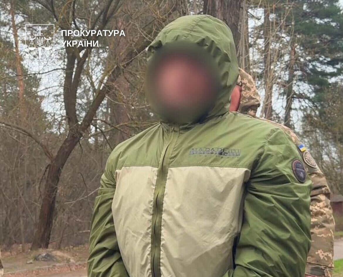 Затриманий у куртці