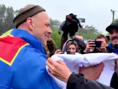 Обмін полоненими: боєць НГУ повернувся додому на свій день народження