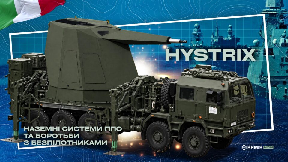 З корабля в наземну ППО: італійські зброярі перепрофільовують морську артсистему для боротьби з дронами на материку  