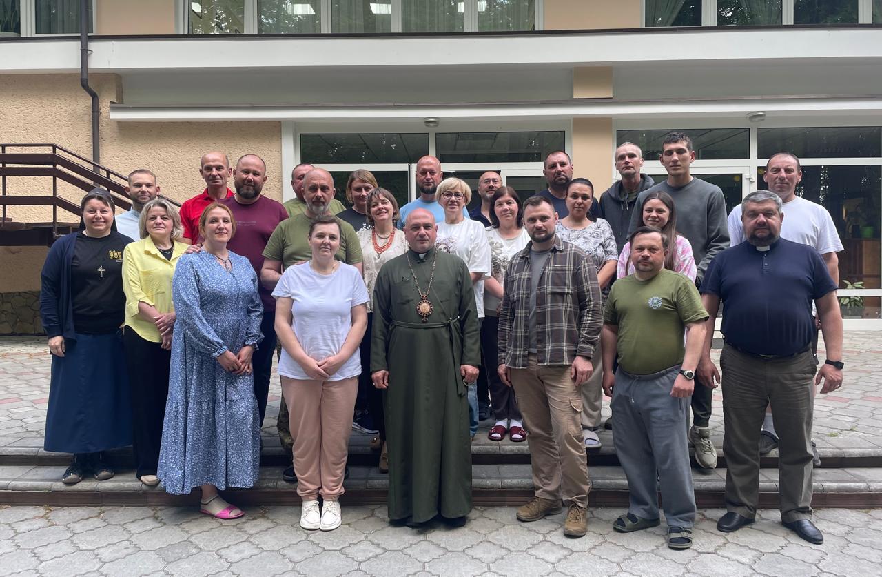 Учасники програми духовно-психологічної підтримки та відновлення військовослужбовців на базі УГКЦ