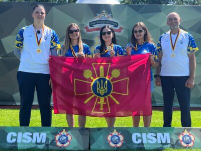 Збірна ЗСУ здобула 4 медалі та встановила 3 світові рекорди на чемпіонаті світу серед військовослужбовців
