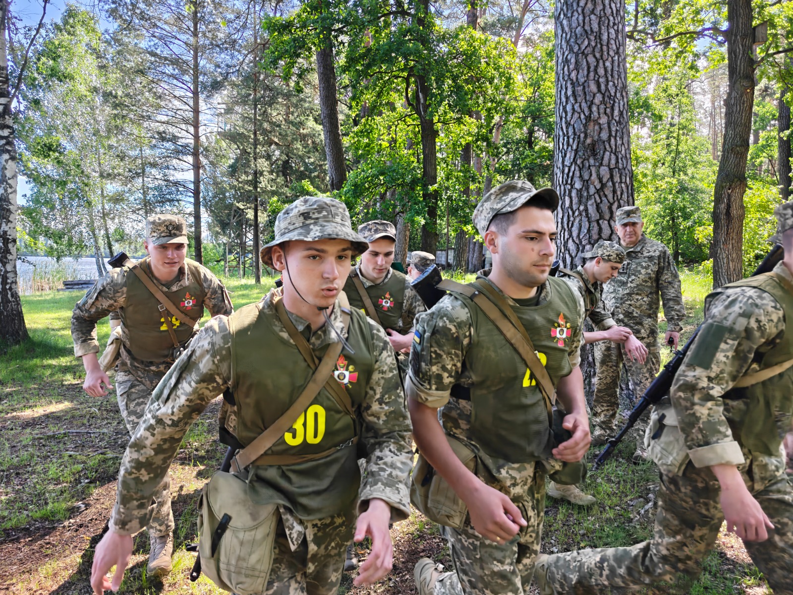Курсанти Навчально-наукового інституту фізичної культури та спортивно-оздоровчих технологій Національного університету оборони України
