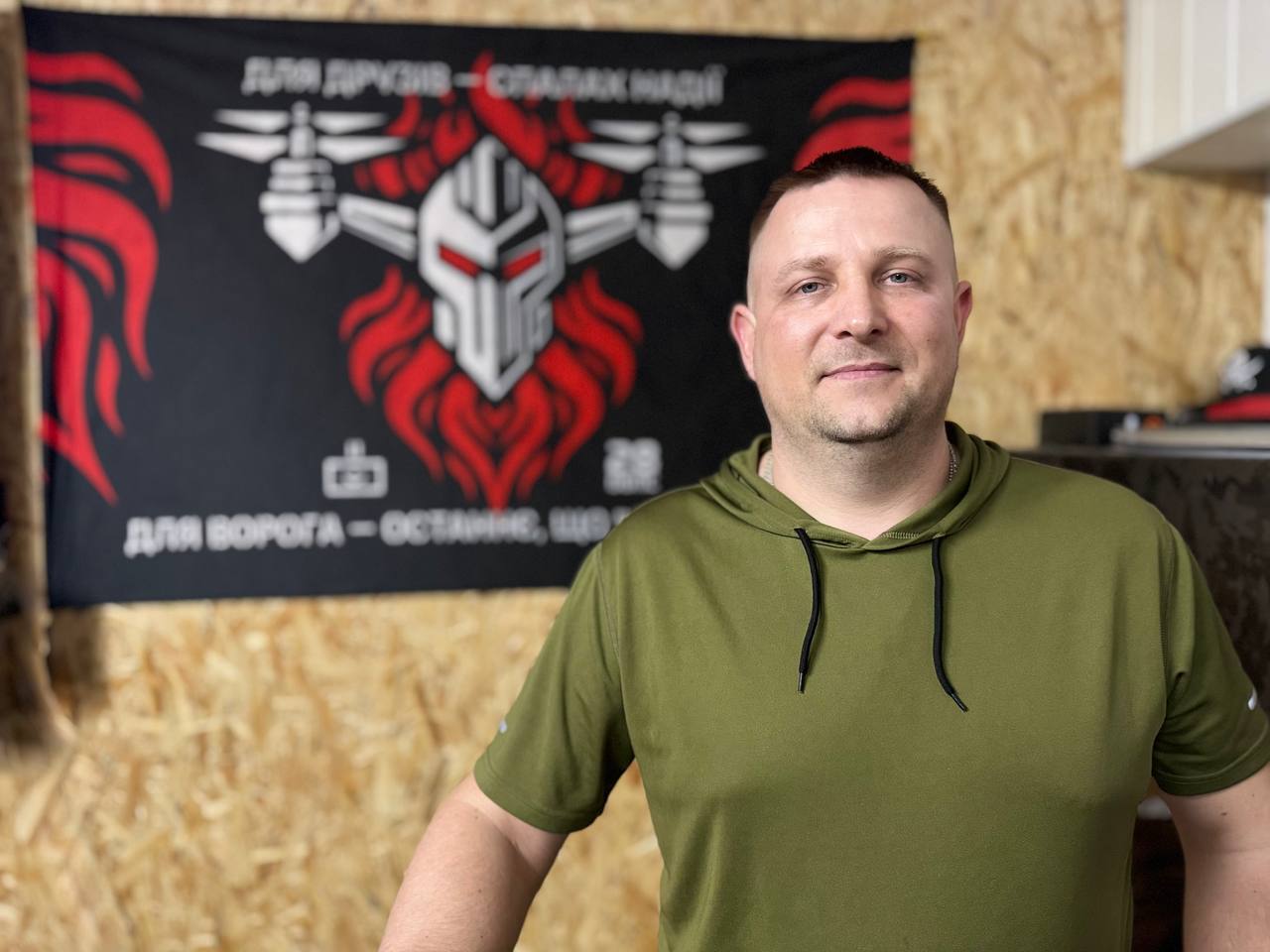 Начальник штабу батальйону безпілотних систем «Спалах» 28-ї окремої механізованої бригади імені Лицарів Зимового Походу з позивним «Перепел».