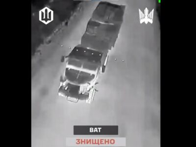 Знищили понад 400 вантажівок за 2 тижні: на окупованій Донеччині палає