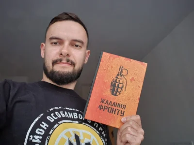 Служба і книги: як боєць «Любарта» Марко Мельник розвиває ветеранське видавництво
