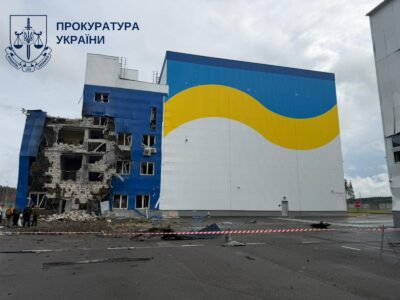 Об’єкт ядерної інфраструктури поблизу ЧАЕС після атаки російського БПЛА: опубліковані нові фото